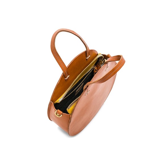 Clare V. Petit Alistair Tote in Cuoio Vachetta - Picture 3 of 9